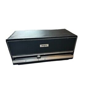 Discgear 100 Auto CD DVD GAME Disc Retrieval System-w/Index Drawer Faux Leather